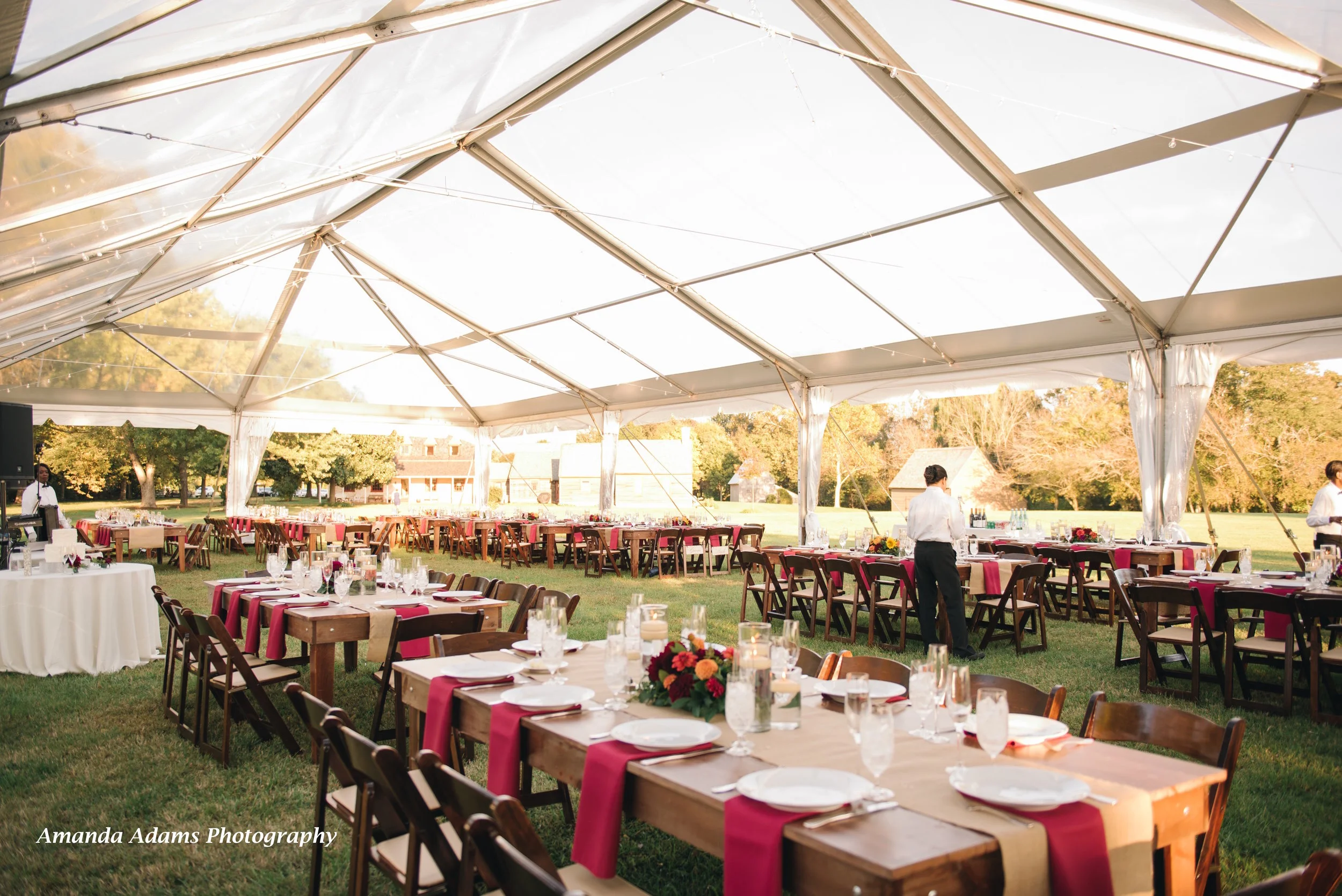 40' wide with clear top