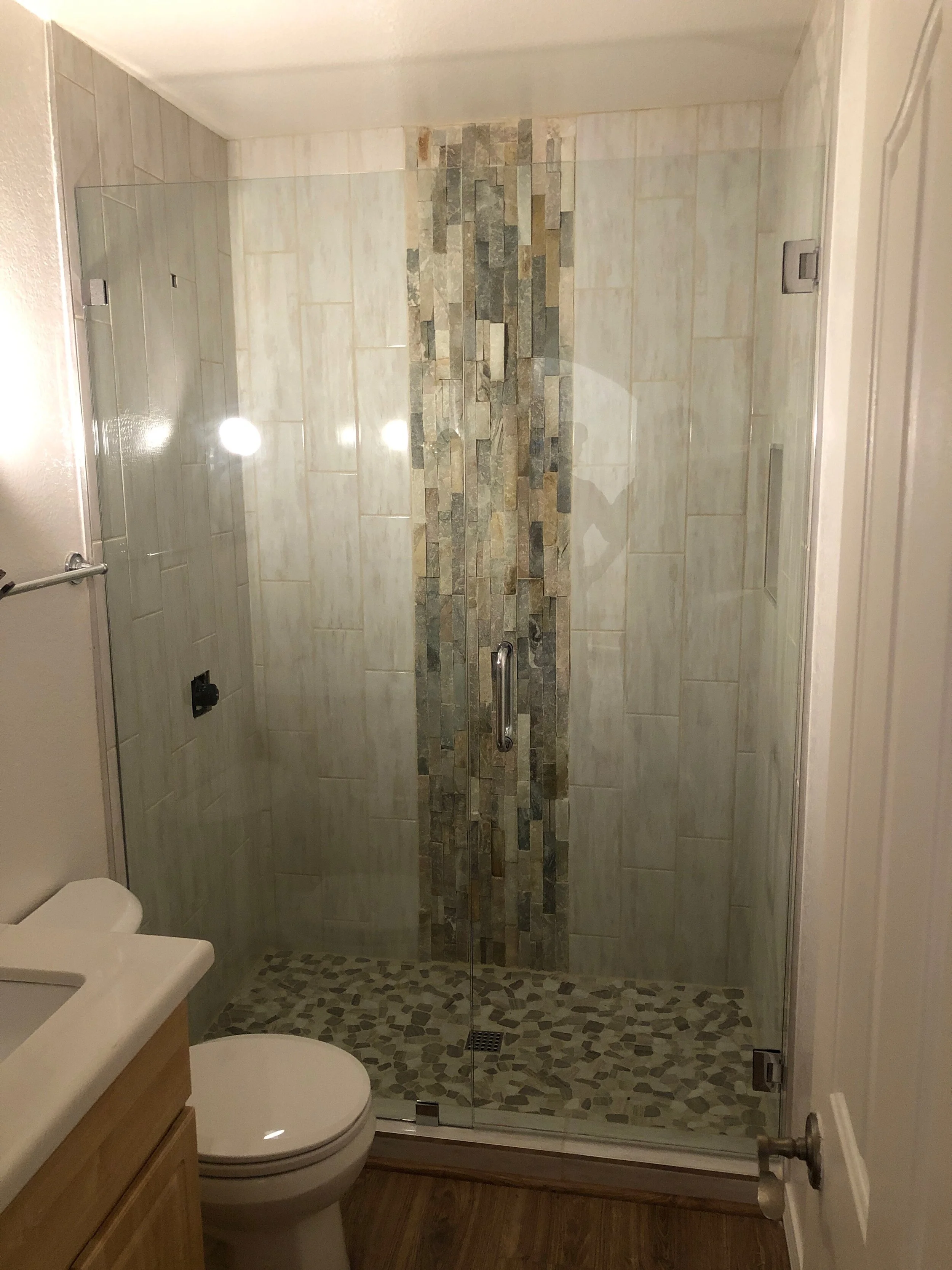 Nature themed shower 