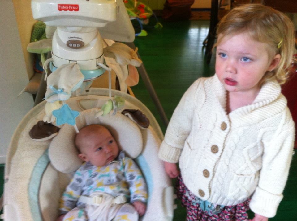 The day Darla fully grasped that having a younger sibling is exhausting. 