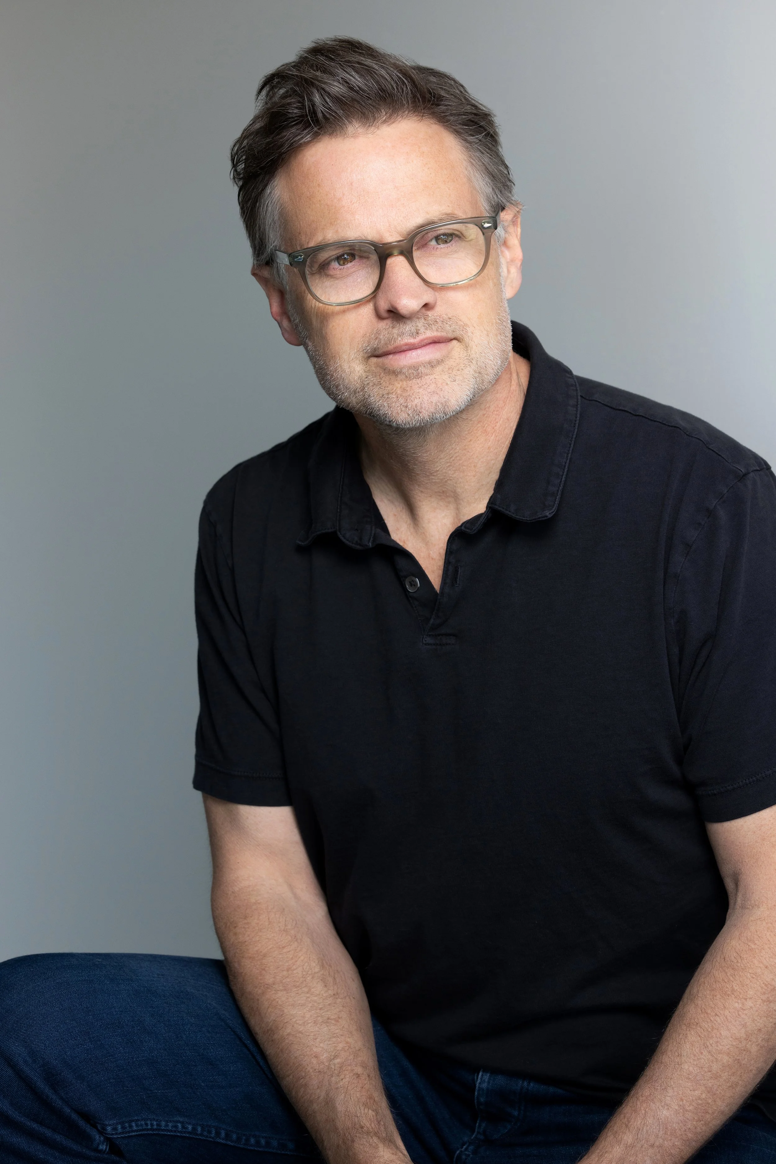 Headshot of an acting teacher by Kenneth Dolin, top Los Angeles headshot photographer. 