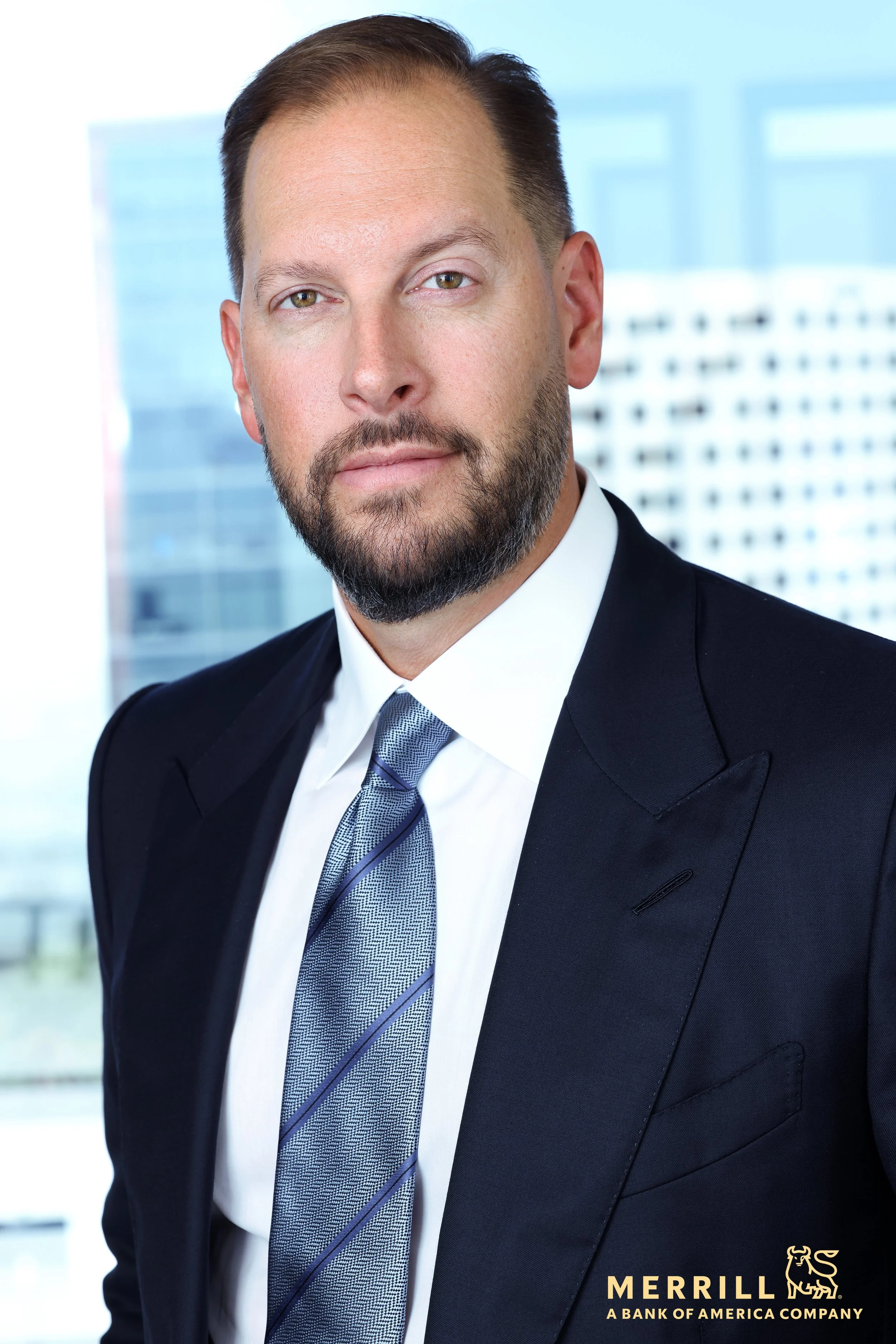 Corporate headshot for Merrill by Kenneth Dolin Photography, top corporate photographer serving Los Angeles, Orange County and San Diego.  Headshot photographer in Los Angeles, Southern CA