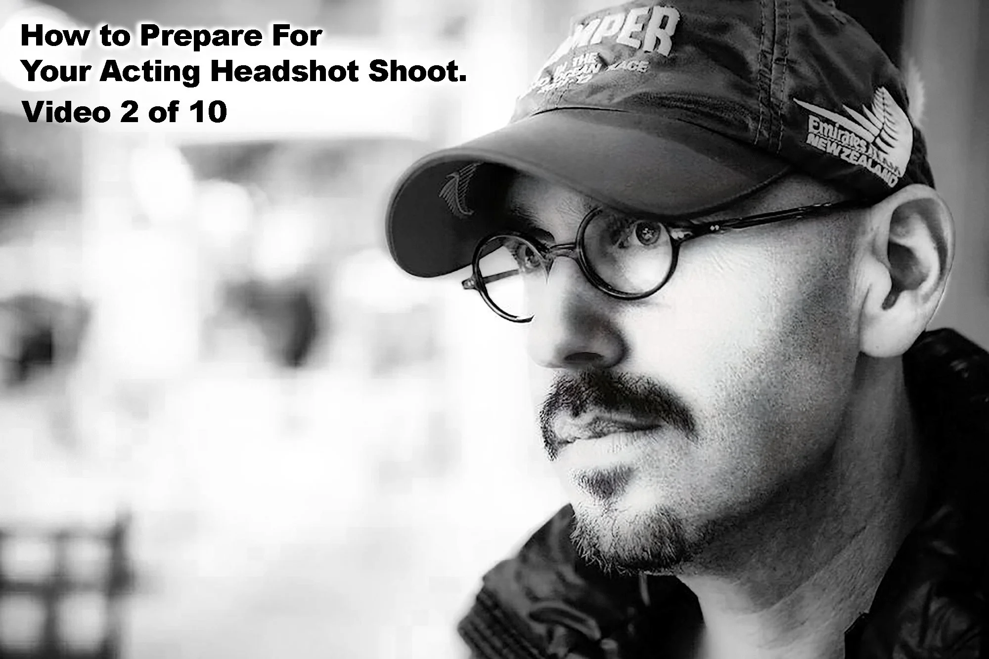How to prepare for an acting headshot shoot.           Video number 2 of 10.