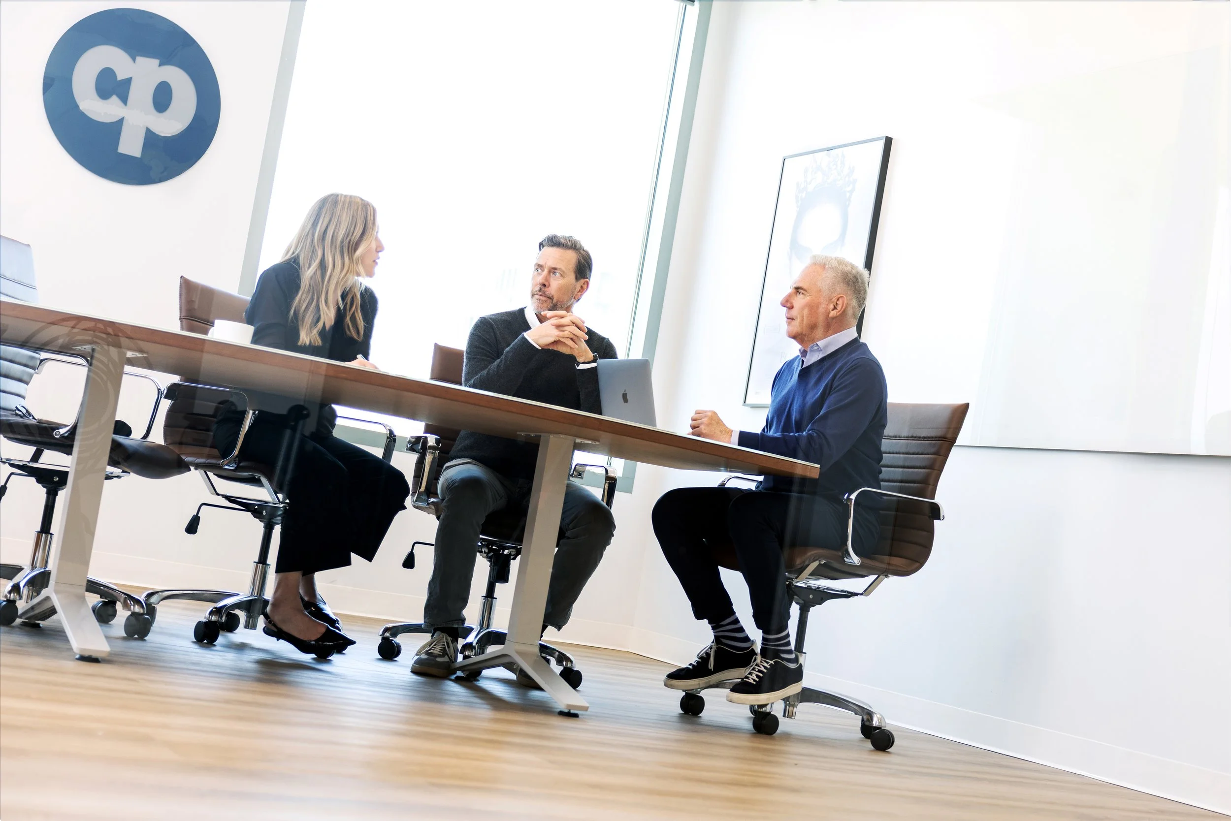 Lifestyle photography, headshot photography and PR photography for Content Partners, a film investment company, by top Los Angeles photographer Kendo Brown, specializing in brand-building headshots for professionals, realtor headshots, corporate head