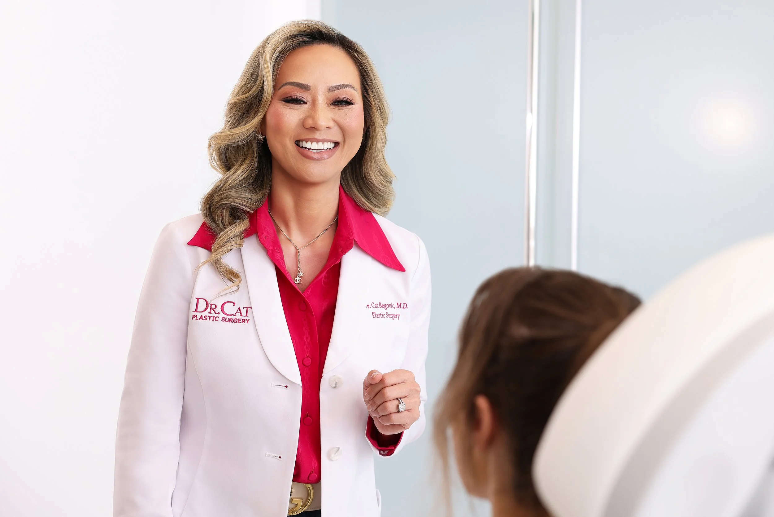 Dr. Cat "Doctor 90210" executive branding by Los Angeles corporate photographer Kendo Brown. Los Angeles headshot photographer specializing in brand-building photography, headshots for professionals, realtor headshots, corporate headshots, doctor hea