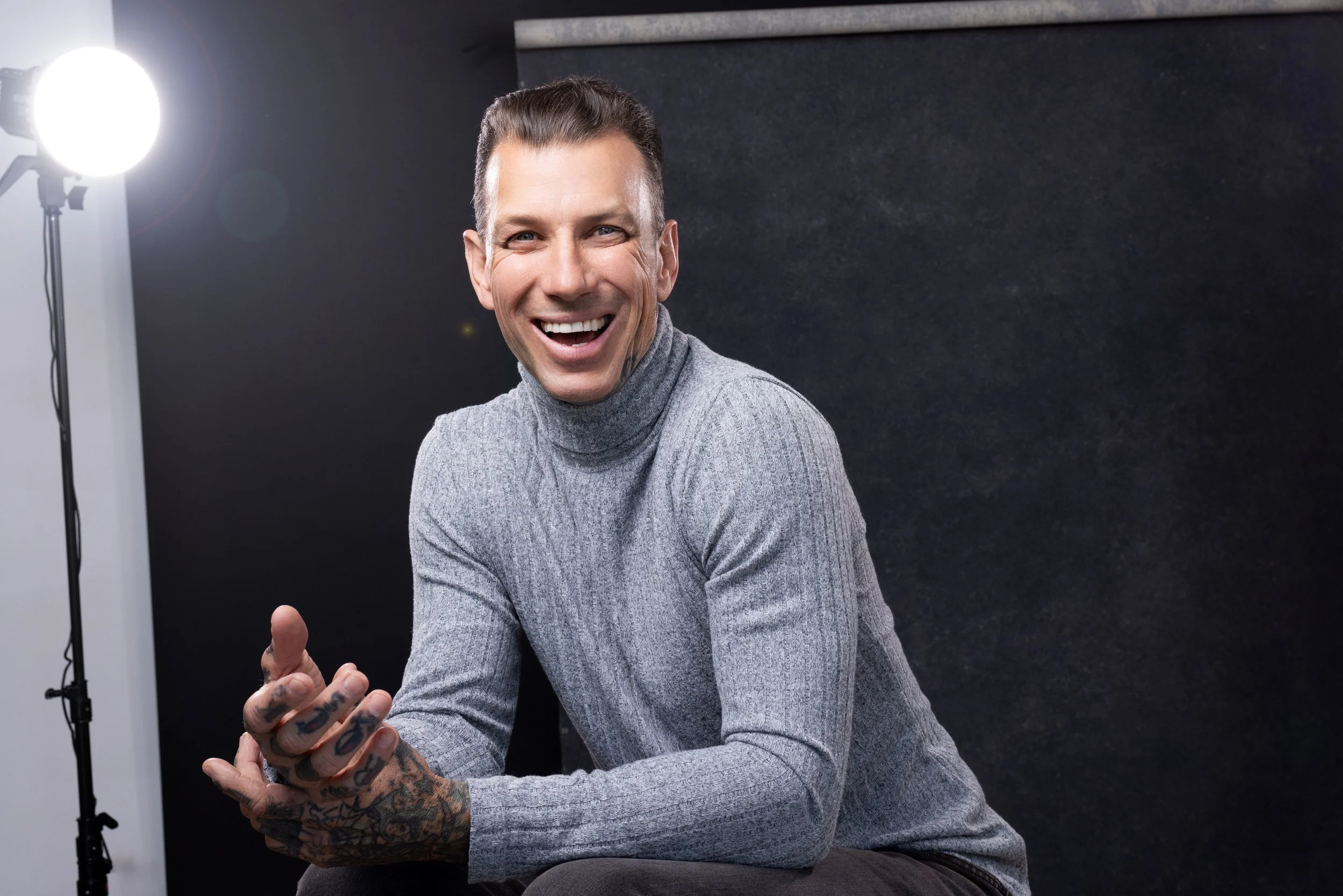 Editorial style photography for an actor by top actors headshot photographer in Los Angeles Kenneth Dolin.