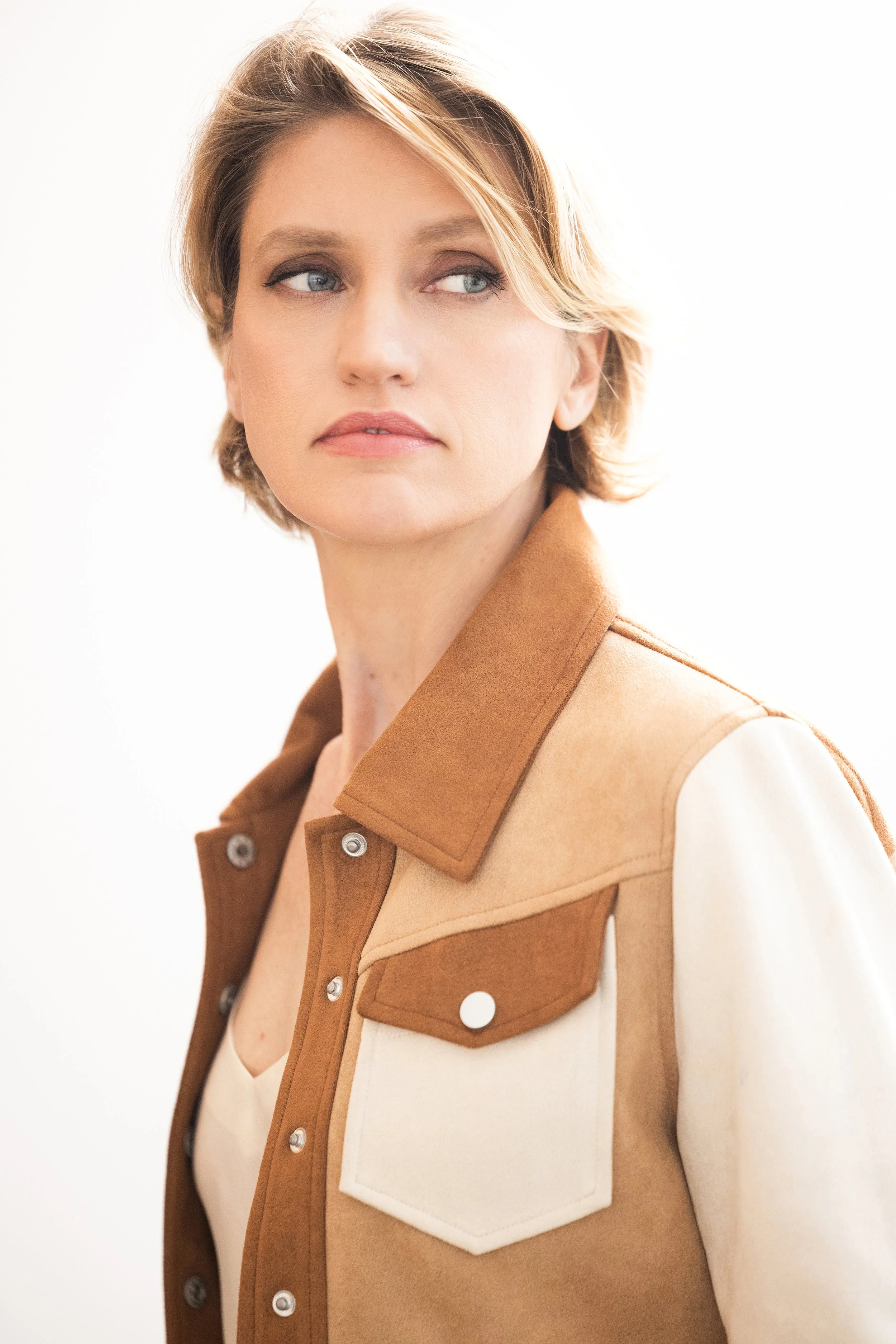 Stunning beauty headshot by Kenneth Dolin Photography, Los Angeles headshot photographer. 