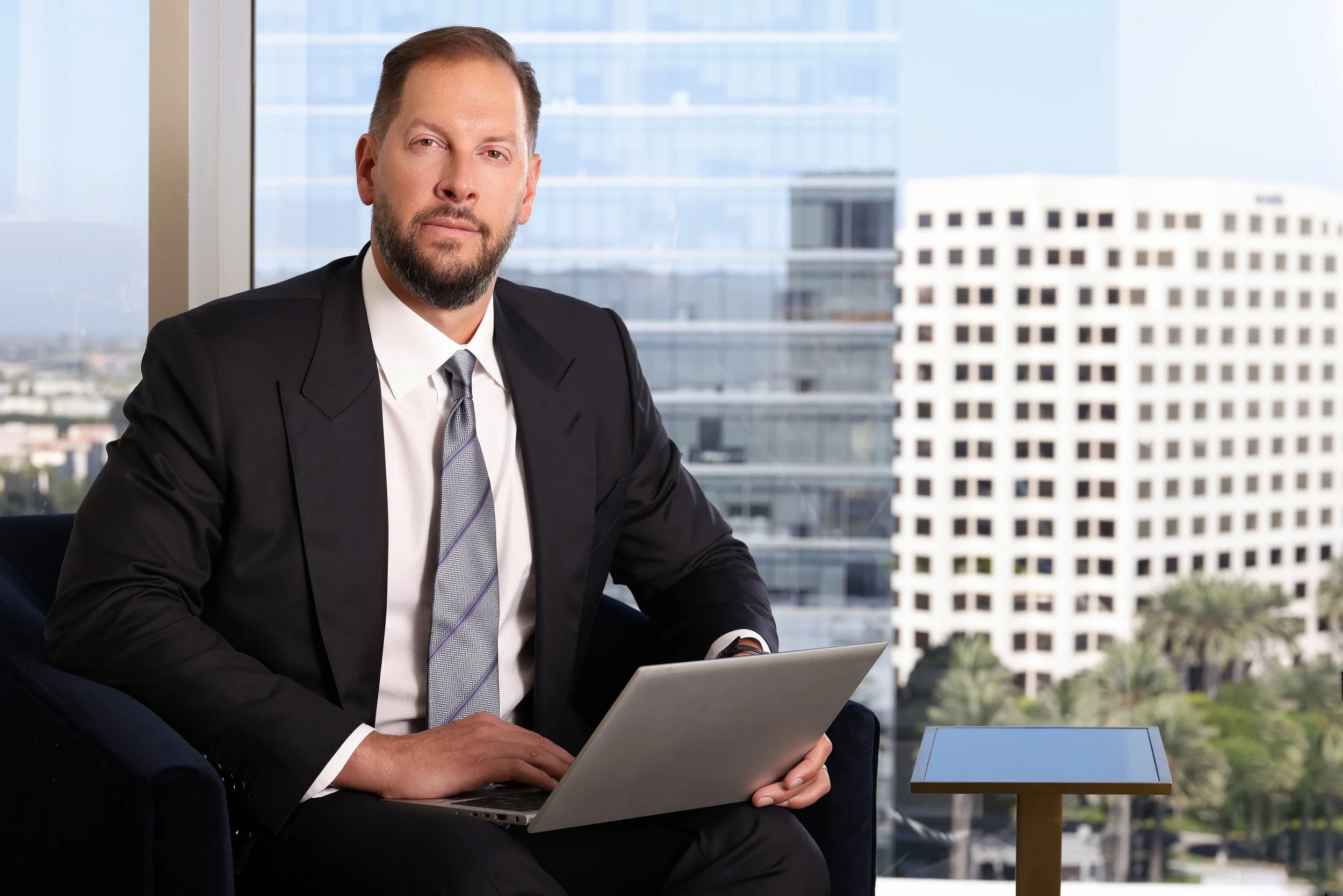 Corporate Branding and Executive Headshot for Merrill Lynch by Kenneth Dolin Photography, the top corporate headshot photographer in Los Angeles