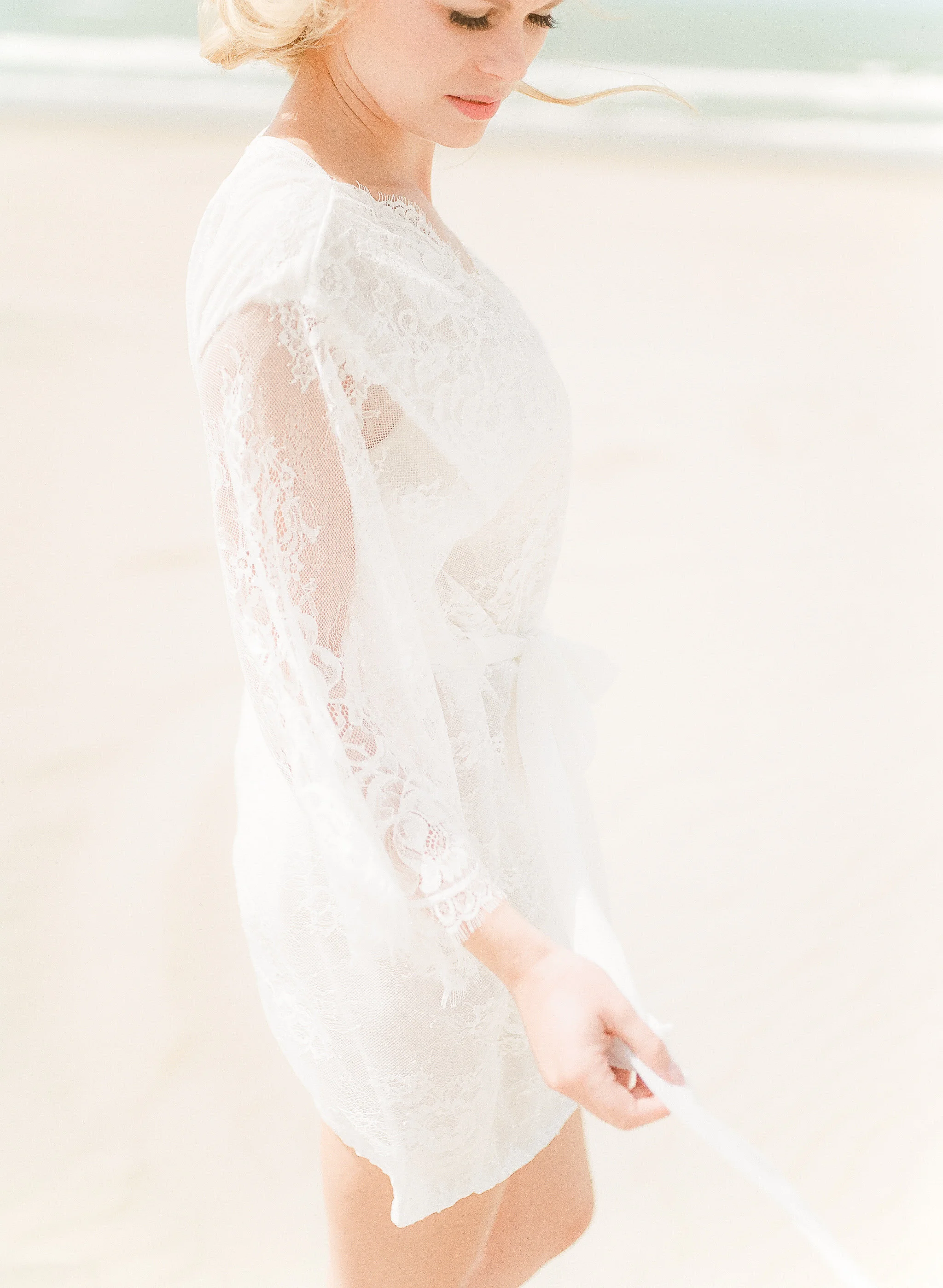 Victoria ivory bridal lace robe 11.jpg