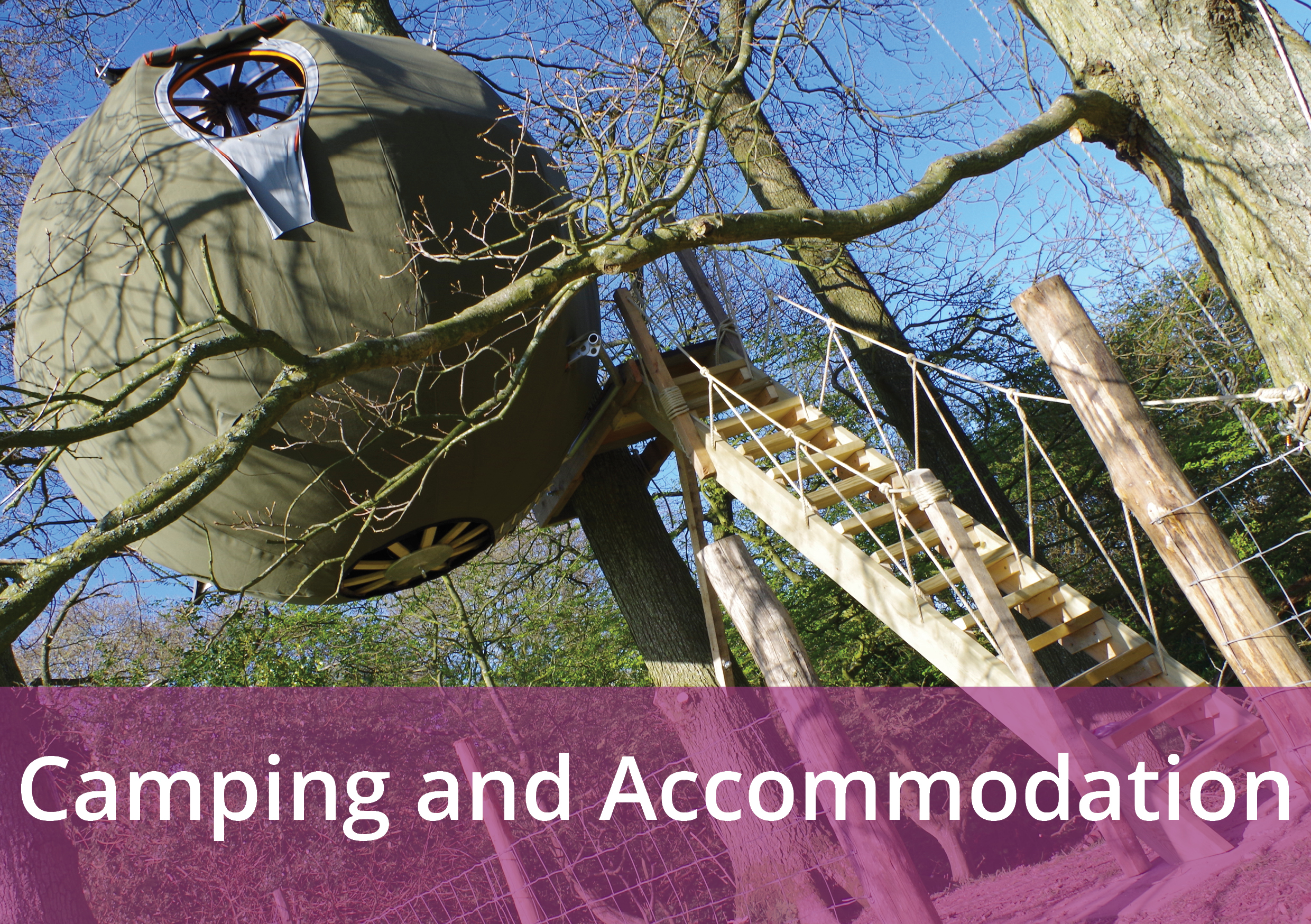 Image gateway to Camping and Accommodation page