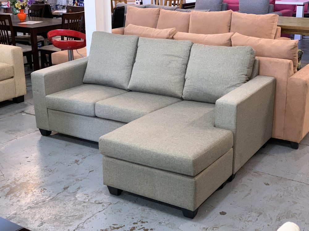 Fabric 3 Seater Chaise Sofa Australian Made Light Grey Hifurniture Furniture Sydney Australia Custom Sofas Lounges Living Room Suites Bedroom Dining Sets Beds Coffee Tables Entertainment Units Wardrobes Fabric 3 Seater Chaise Sofa Australian, Sofa Bed Chaise Lounge Sydney