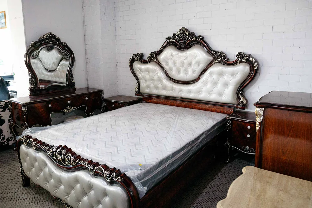 Gany European Style Luxury Bed Set Queen King Hifurniture Furniture Sydney Australia Custom Made Sofas Lounges Living Room Suites Bedroom Dining Sets Beds Coffee Tables Entertainment Units Wardrobes Gany European Style Luxury Bed Set, European Queen Bed Frame