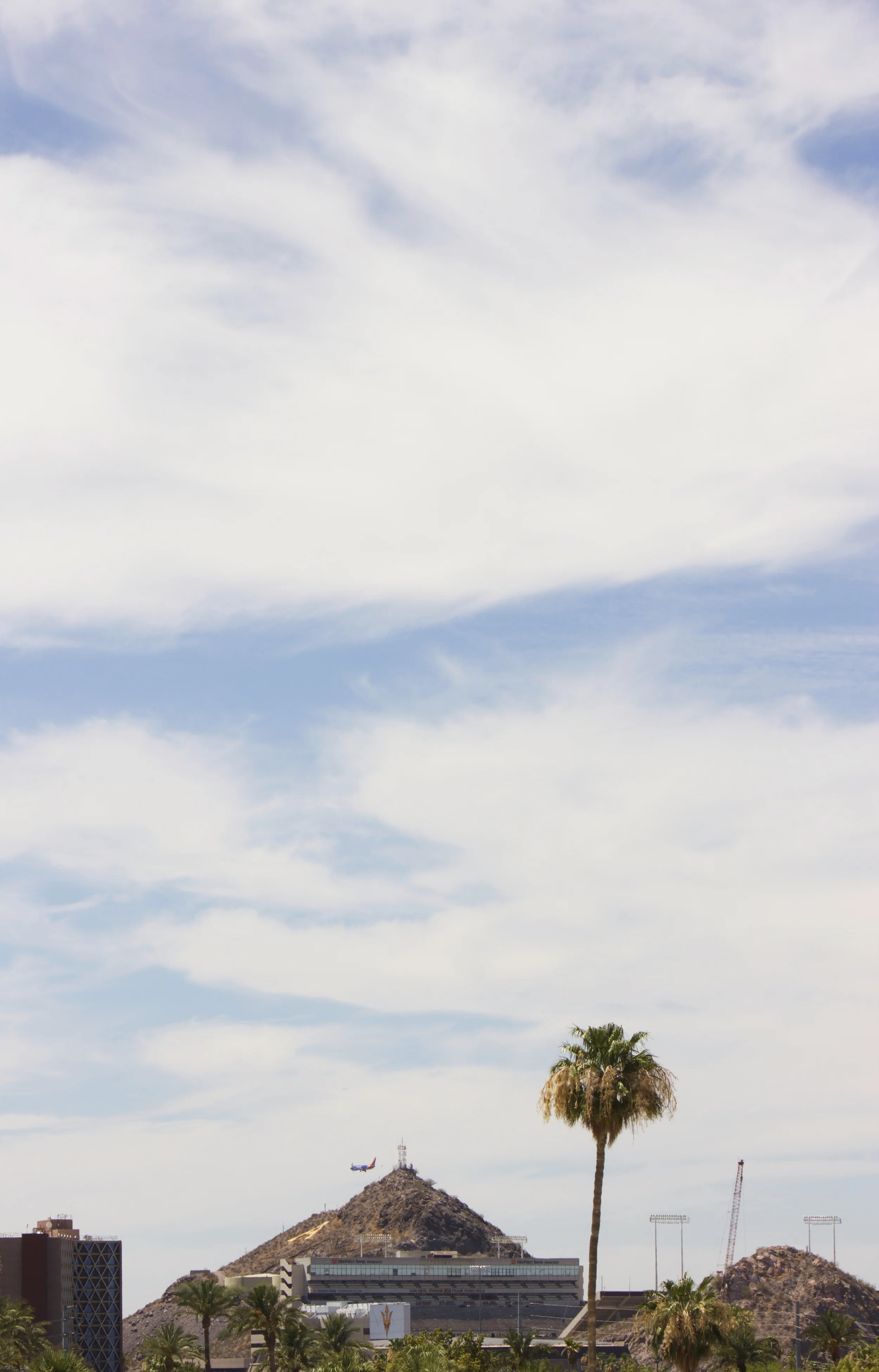 A Mountain, ASU, Tempe, Arizona. June 2016