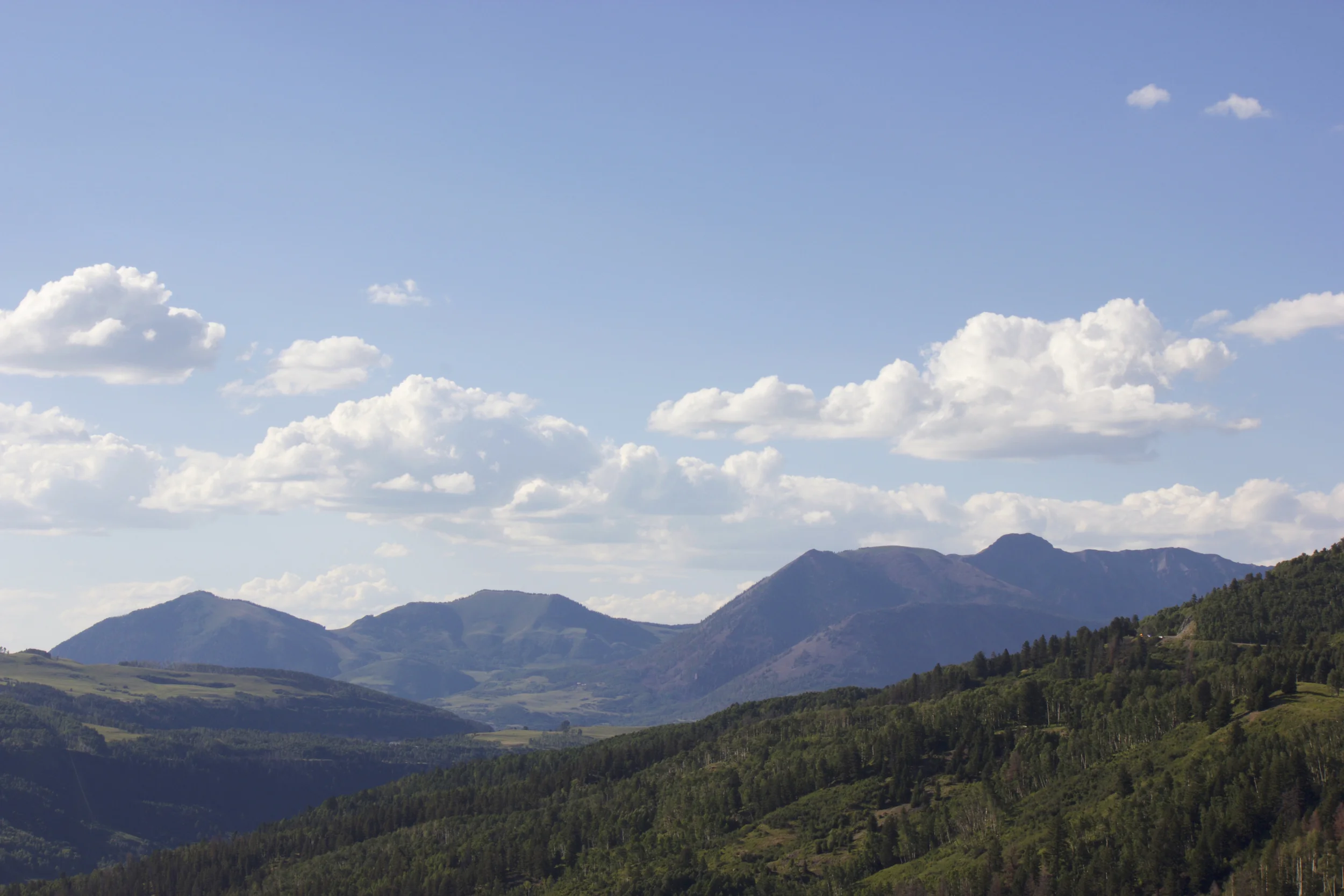 San Juan Mountains, San Juan National Forest, Colorado. July 17, 2016