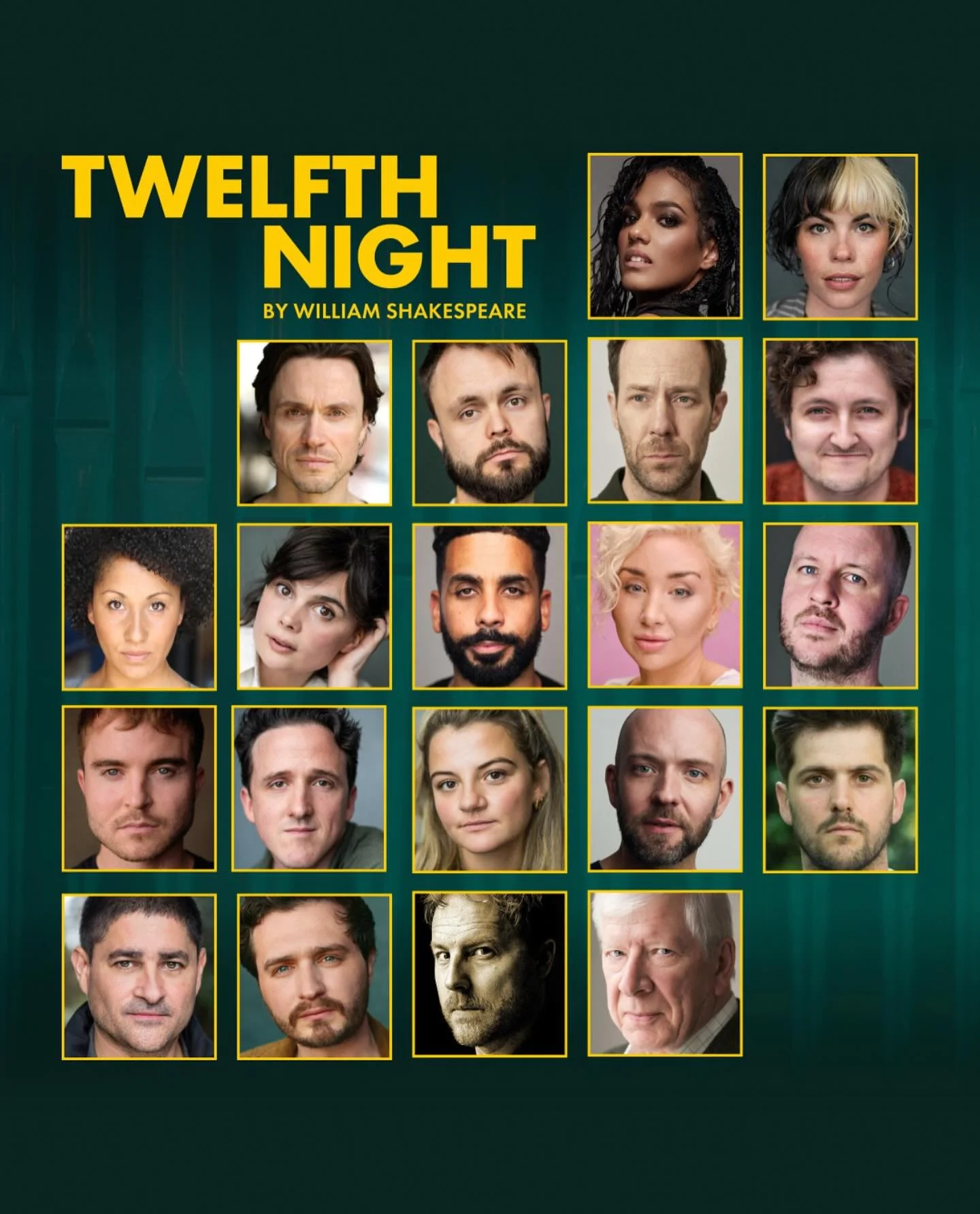 Love, disguise and delightful chaos 🫶

Introducing the full cast of Prasanna Puwanarajah&rsquo;s ★★★★★ &lsquo;inspired and spellbinding&rsquo; (The Stage) production of Twelfth Night with Danielle Henry rejoining the cast as Maria.
Playing for 6 wee