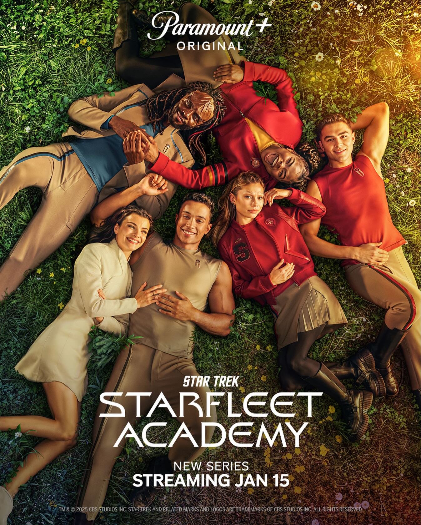 STAR TREK: STARFLEET ACADEMY &bull; George Hawkins stars as Darem Reymi, an aspiring captain from a wealthy home world. 

The series is one of the most highly anticipated TV shows debuting in 2026 and will premiere with two episodes on Thursday (Janu