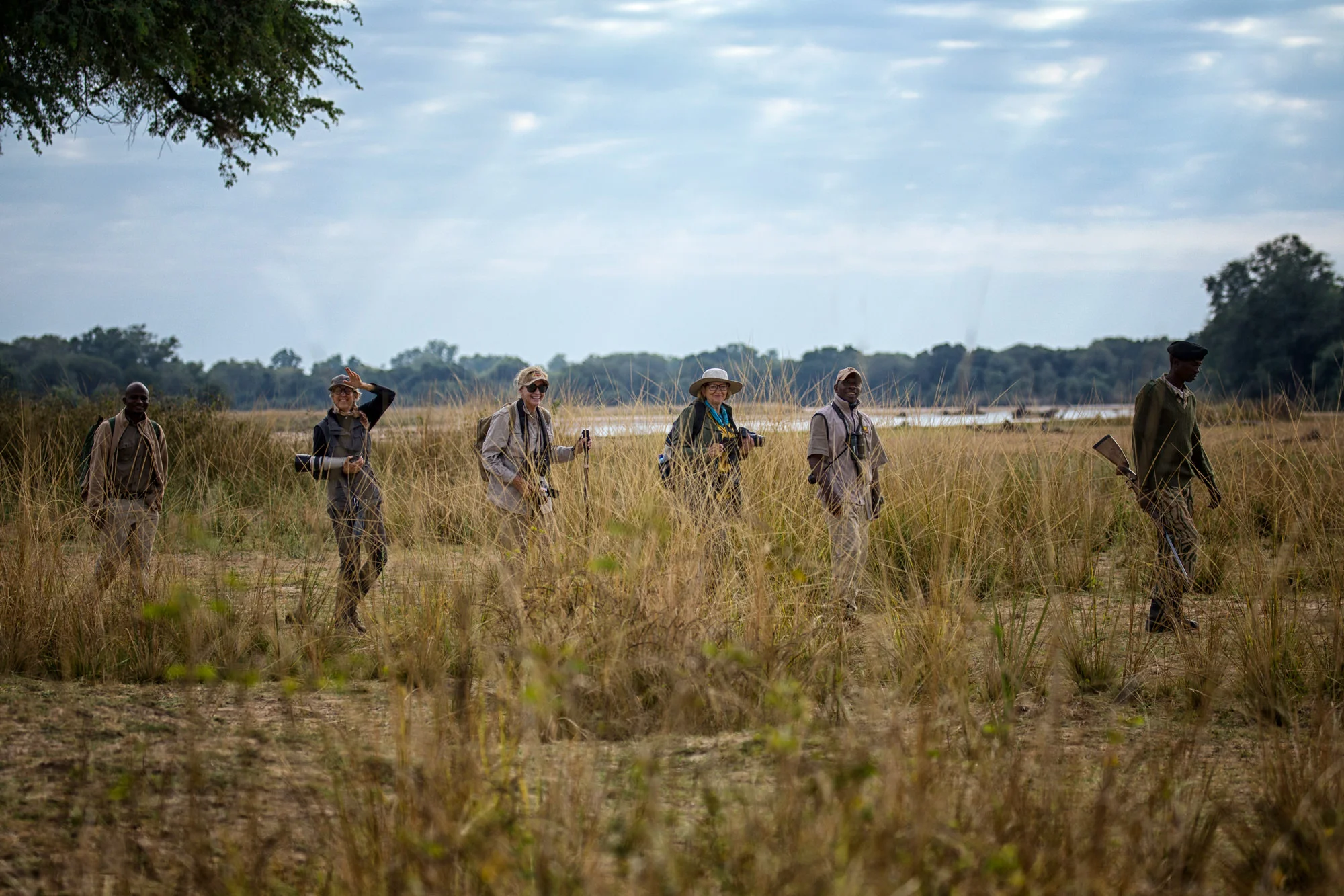 Walking safari from Kapamba Bush Camp