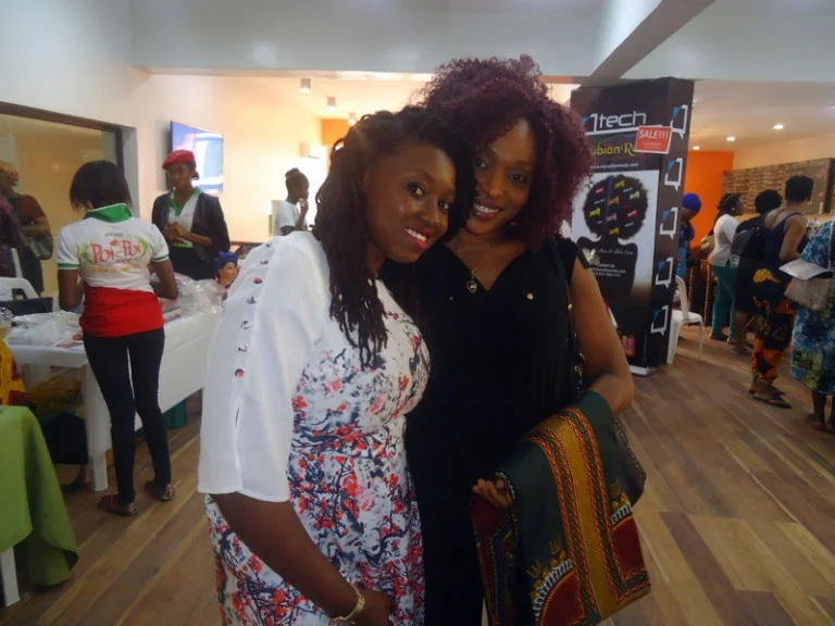 Ade Balogun of Locitude and Kemi Lewis of KLS Naturals