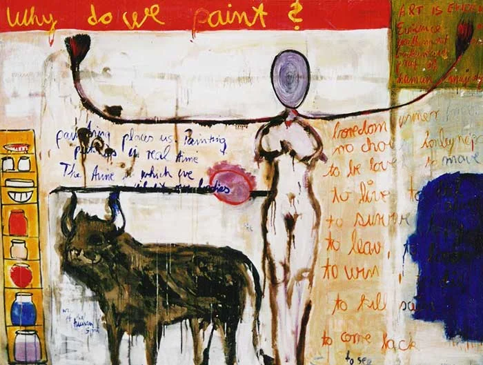 Why do we paint _1999_210x160cm