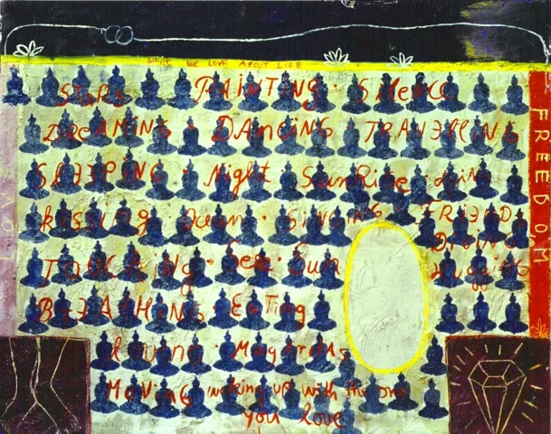 What we love about life _1999_210x160cm
