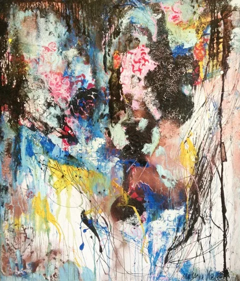 In love_ 120x140cm_Mischtechnik auf Leinwand