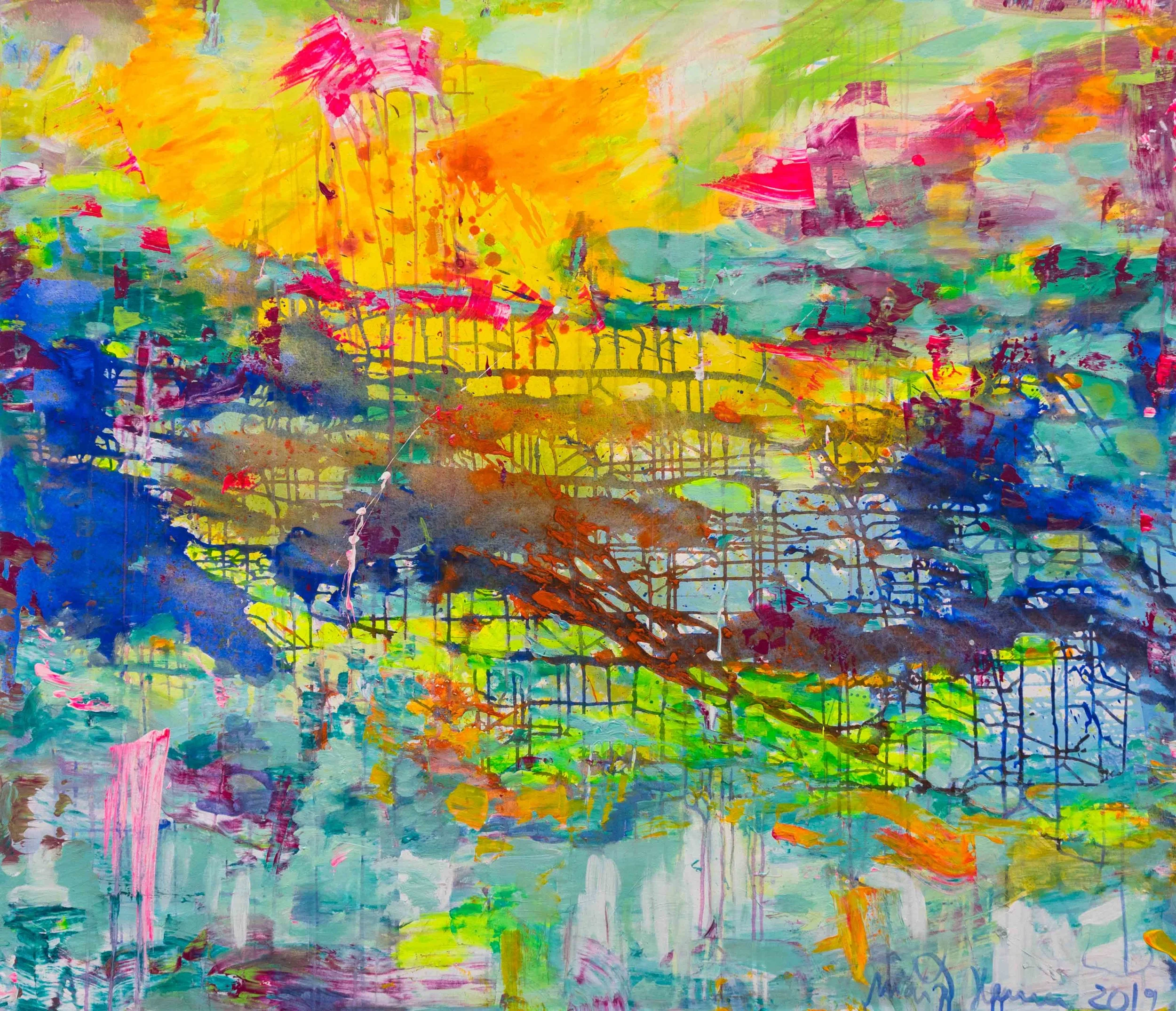 Adventure Time _2019_150x130cm_Akryl auf Leinwand