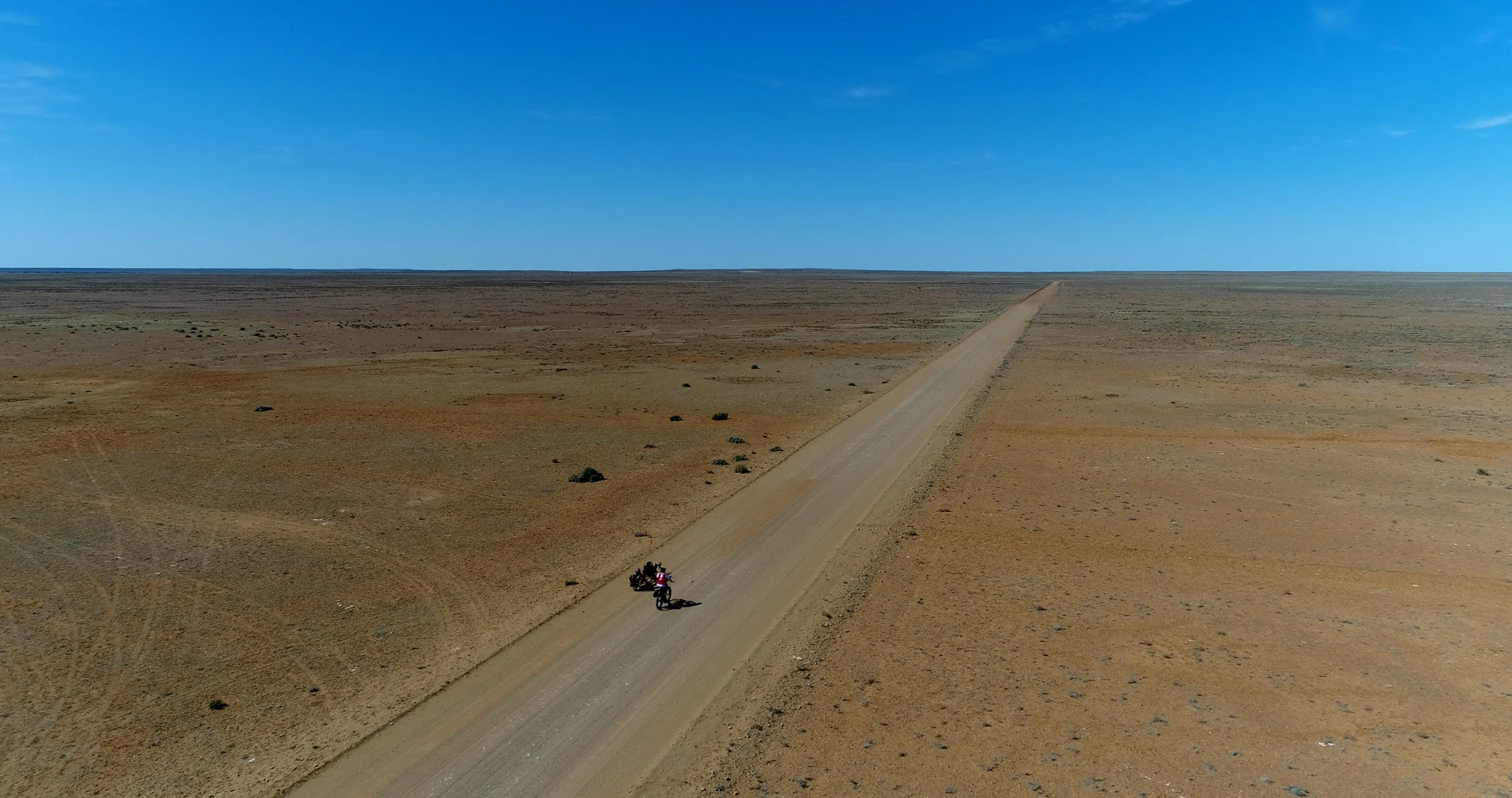 Day 3 - muloorina homestead to Maree 52.7km. Photo Matt Newton Rummin .