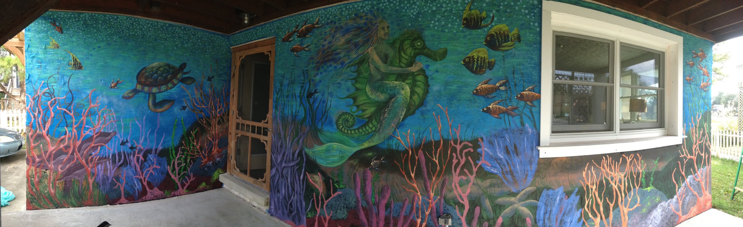 Underwater Mural in Lewes, DE