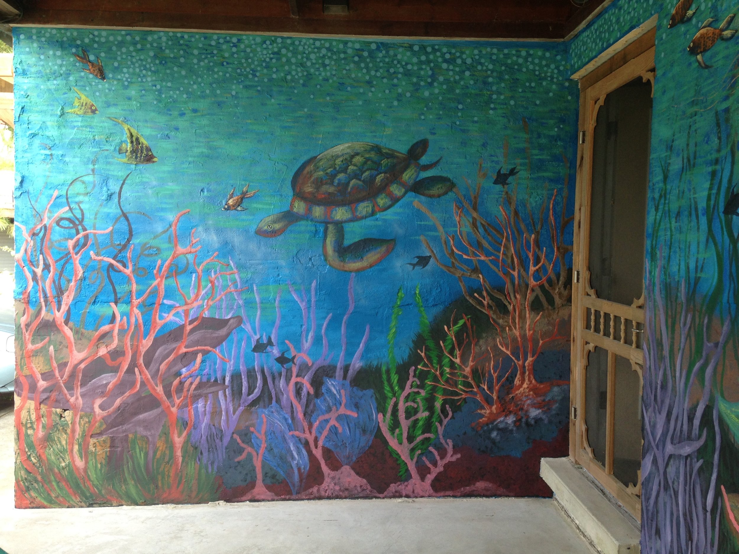 Underwater Mural in Lewes, DE