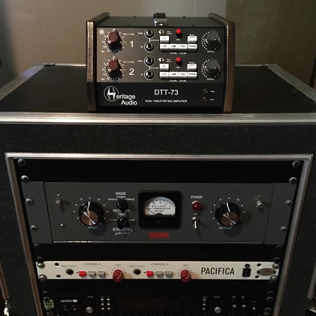 @heritage_audio_sl DTT73... A very welcome addition #studio #gear