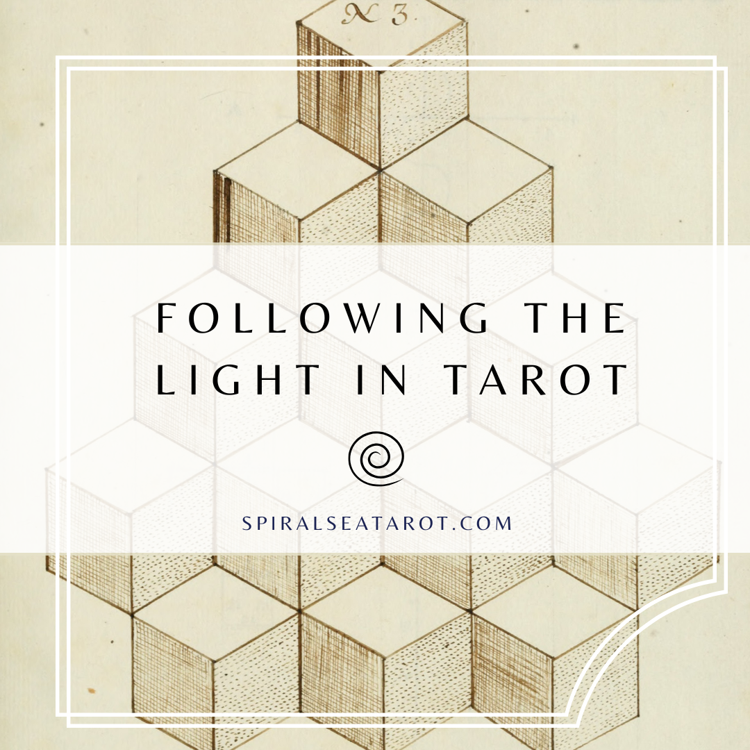 Following The Light In Tarot