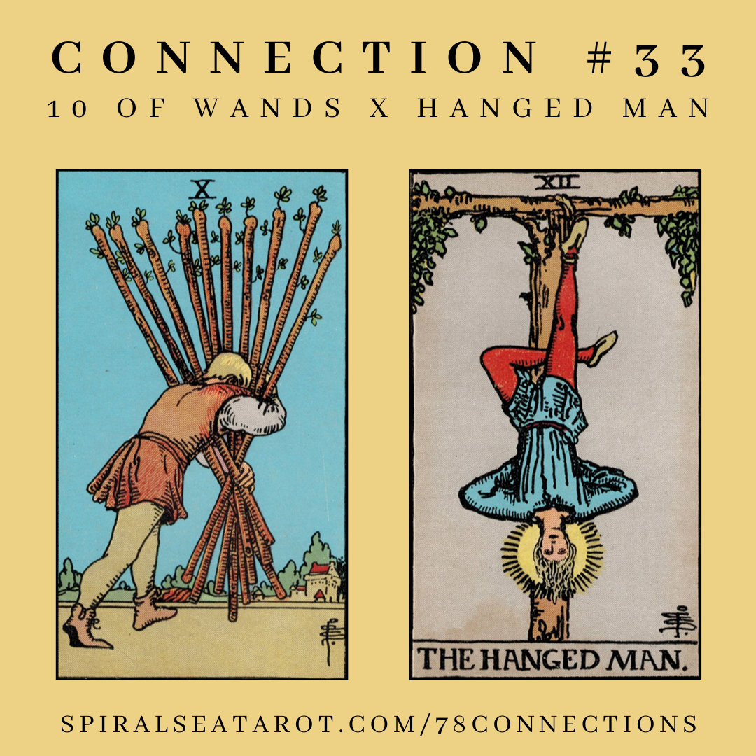 4 of Cups &amp; The Hanged Man
