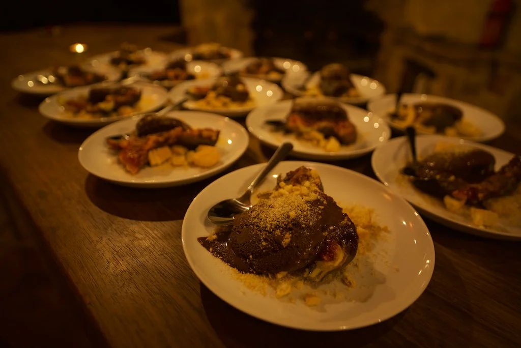 Scott’s sumptuous meals