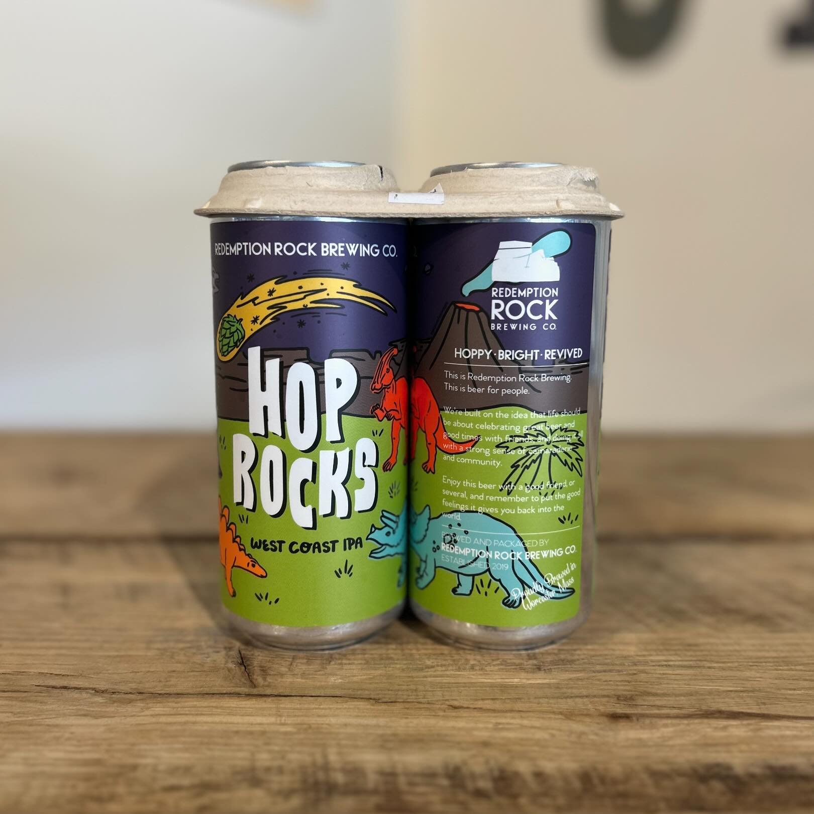 @rr_brewingco is back in the shop this week #NowAvailable #SudburyCraftBeer #DrinkLocal
&mdash;
Hop Rocks // West Coast IPA // 7% ABV

Brewed with Amarillo, Mosaic, and Chinook hops. Hop Rocks features a massively dank and piney aroma with hints of g