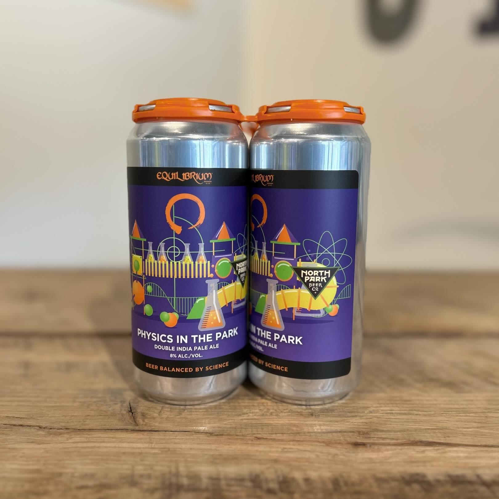 New from @eqbrewery #NowAvailable #SudburyCraftBeer #TheSuds
&mdash;
Matter, motion, space, time, forces and energy&hellip;. we dig into all things Physics for our first DIPA collab with San Diego&rsquo;s @northparkbeerco, Physics In The Park.
Follow