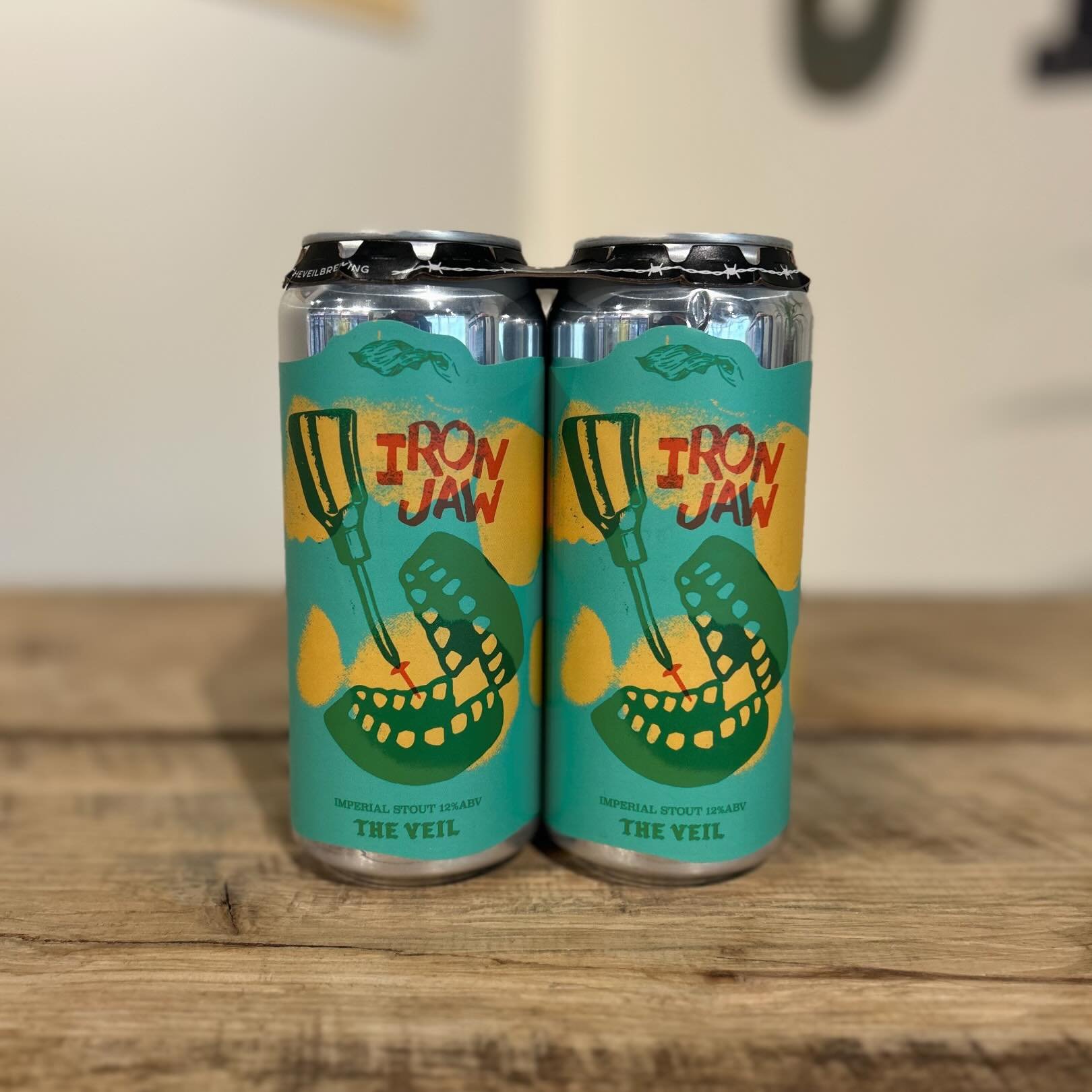 Welcoming @theveilbrewing back to the shop this week #NowAvailable #SudburyCraftBeer #SudburyMA
&mdash;
Iron Jaw 🦷
Iron Jaw (12%) is a brand new Imperial Stout. Half of this batch is fresh, while the other half is blended barrel aged stock of differ