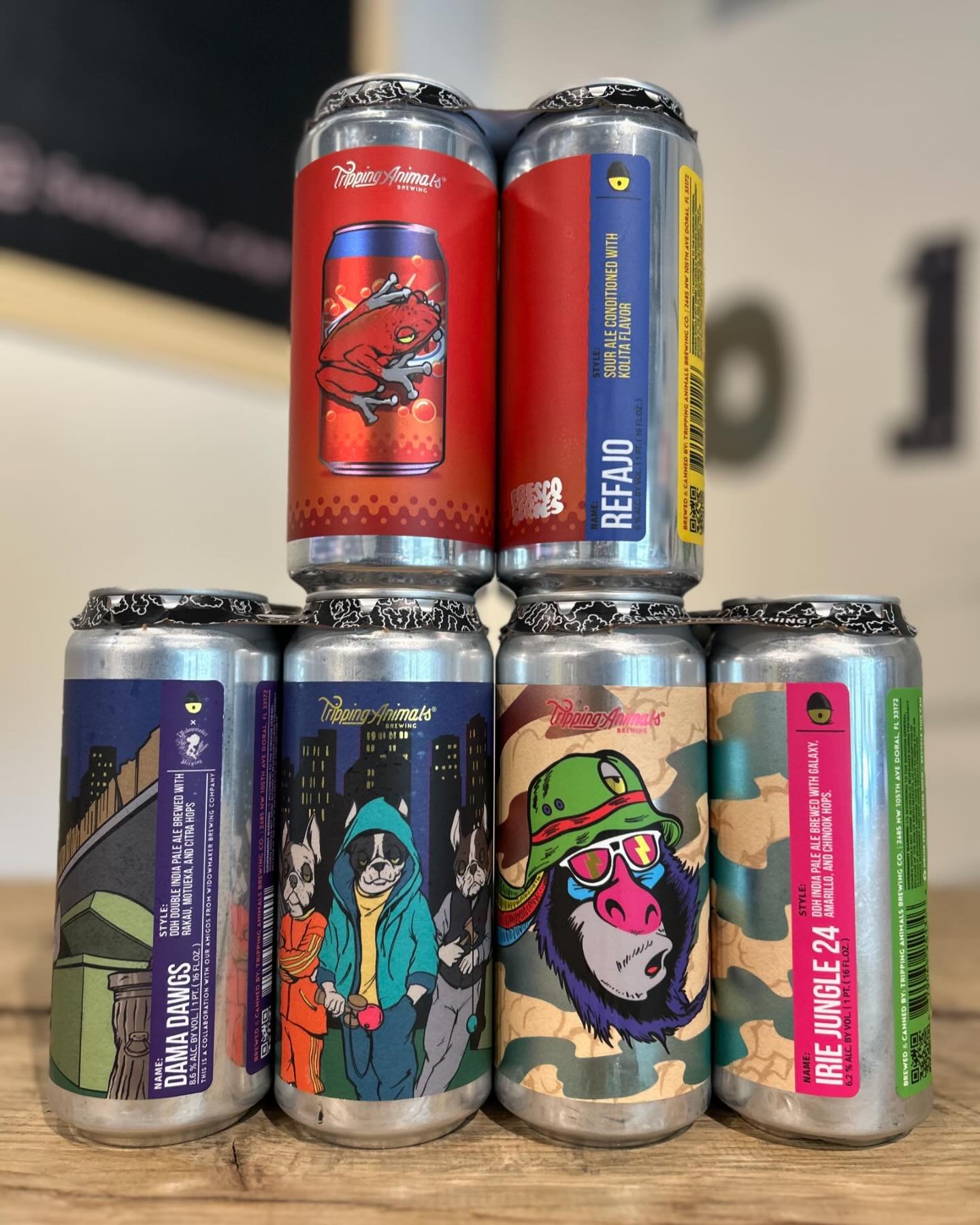 Welcoming @trippinganimalsbrewing back to the shop this week #NowAvailable #SudburyCraftBeer #SudburyMA
&mdash;
🥤 😋REFAJO😋🥤
🫧 FRESCO SERIES 🫧

Ahhhhh the simplicity and beauty of cracking a cold beer open, followed by a refreshing kolita soda, 