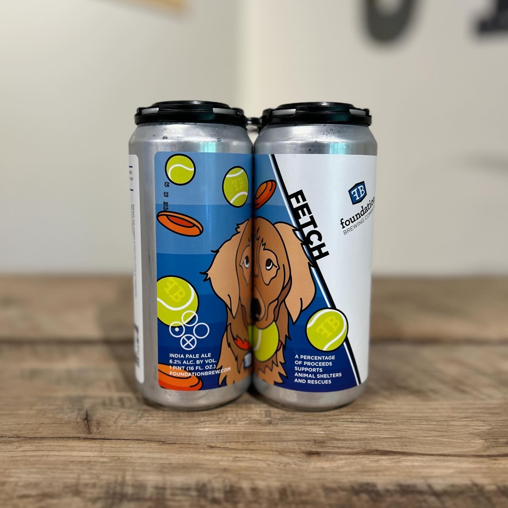 New from @foundationbrew #NowAvailable #SudburyCraftBeer #TheSuds
&mdash;
FETCH

We are very excited about this new addition to our year-round portfolio. A super juicy, hazy IPA at an approachable 6.2%. Full of citrus and tropical fruit flavors from 