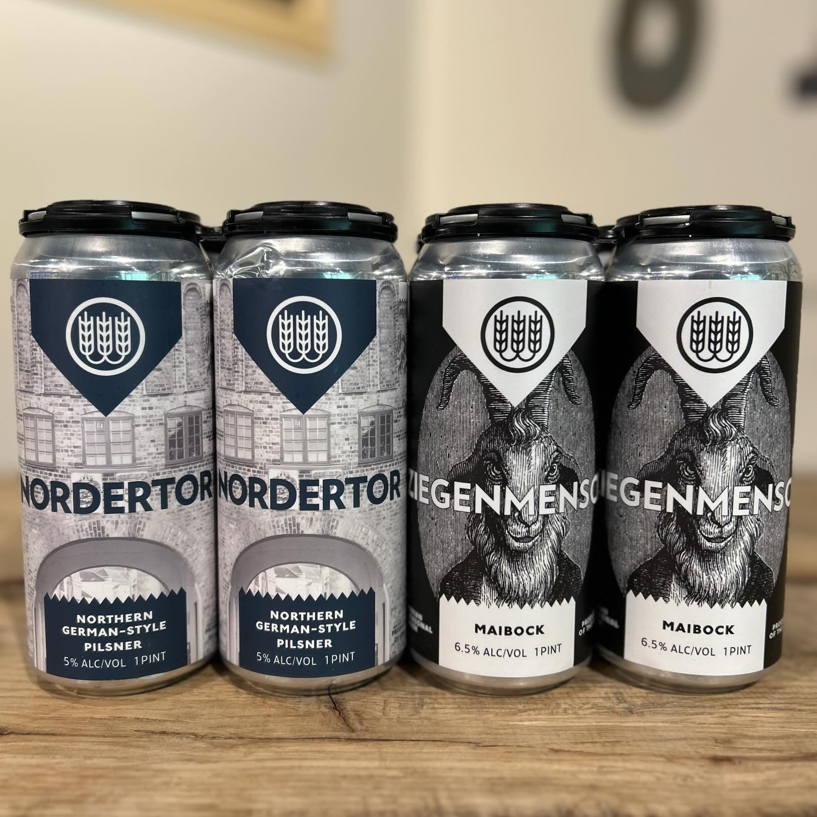 Fresh @schillingbeerco #NowAvailable #SudburyCraftBeer #DrinkLager
&mdash;
Nordertor, our Northern German-Style Pilsner. Floral and citrusy, this highly aromatic, crystalline pilsner is hopped with all German Saaz &amp; Magnum hops, for a piquantly b