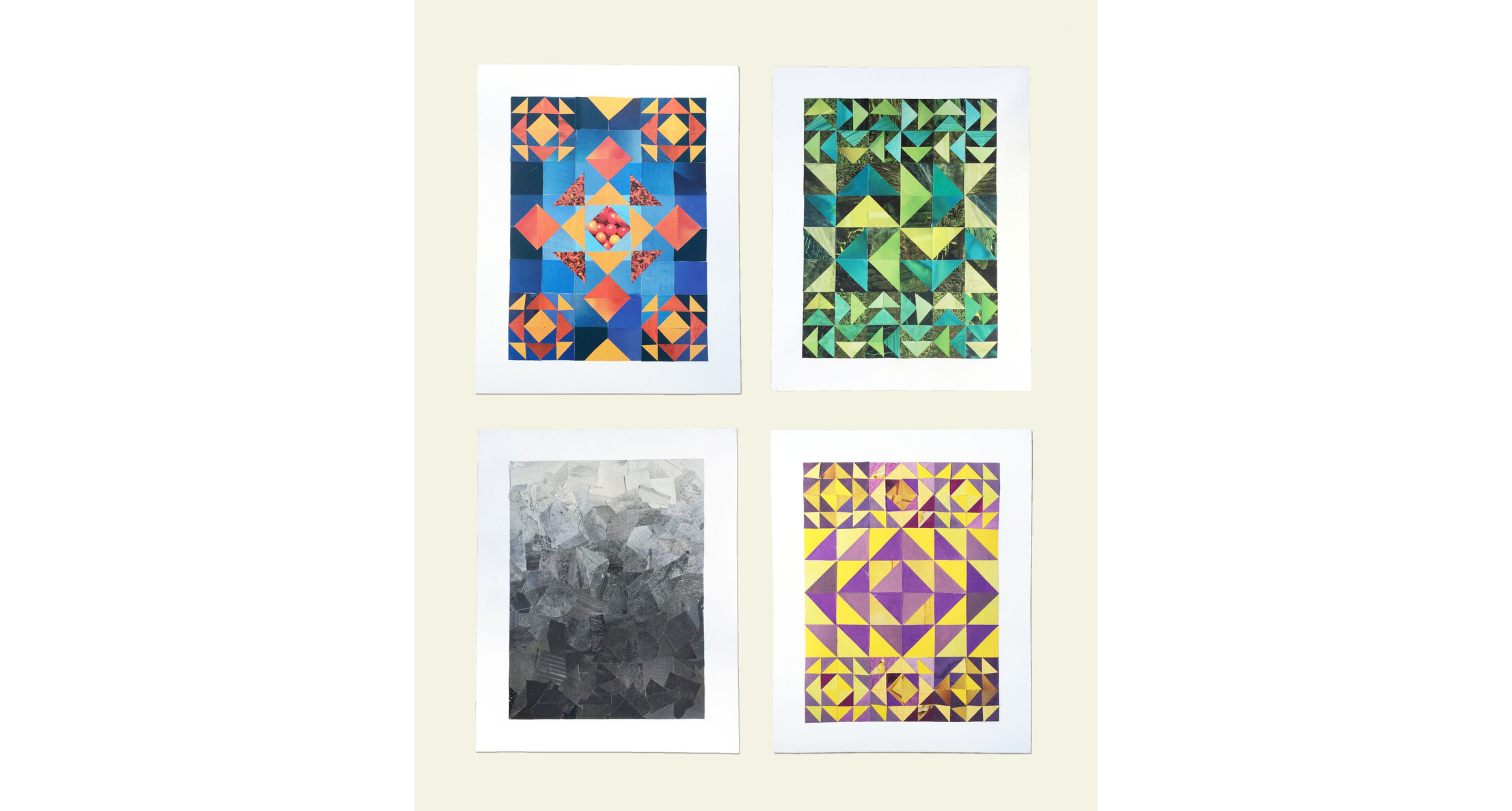   Paper Quilts   Collage  