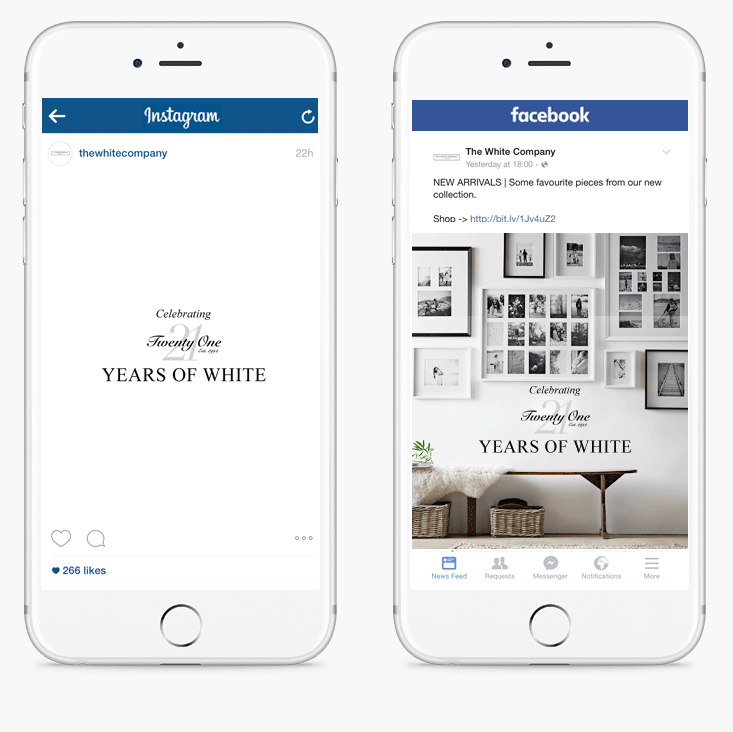 The feature was also promoted through different customer touch points, such as e-mail marketing, Instagram, Facebook and Twitter posts.