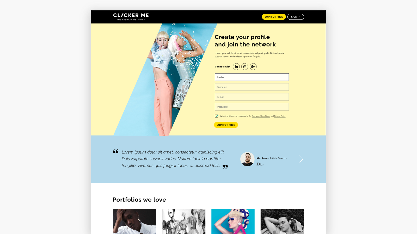 Primary user target