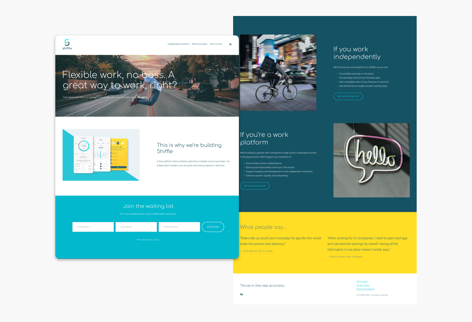Marketing collaterals