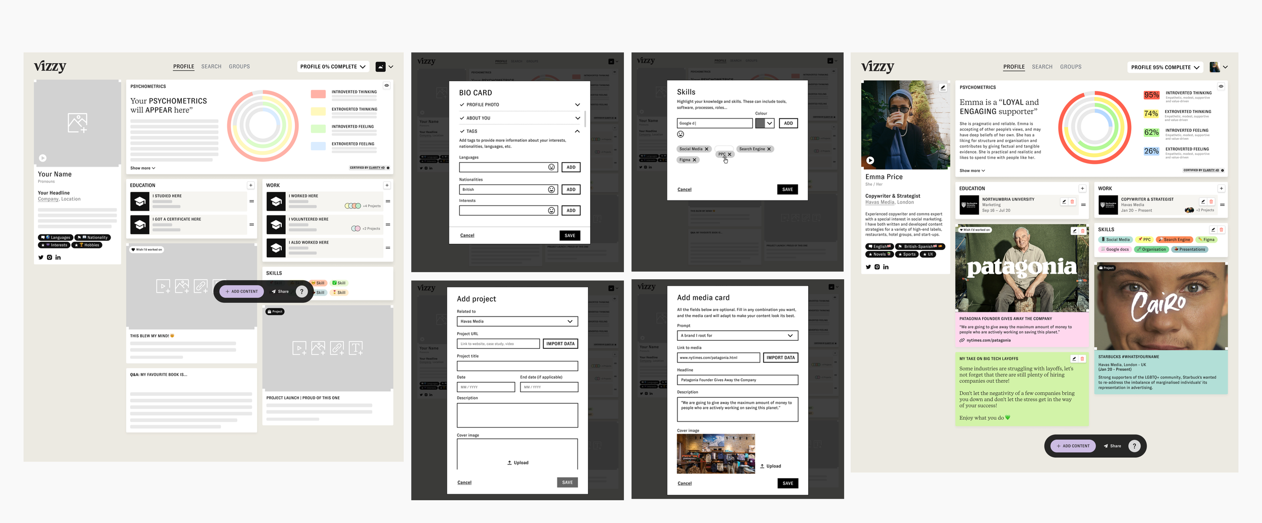 Providing structure and discoverability