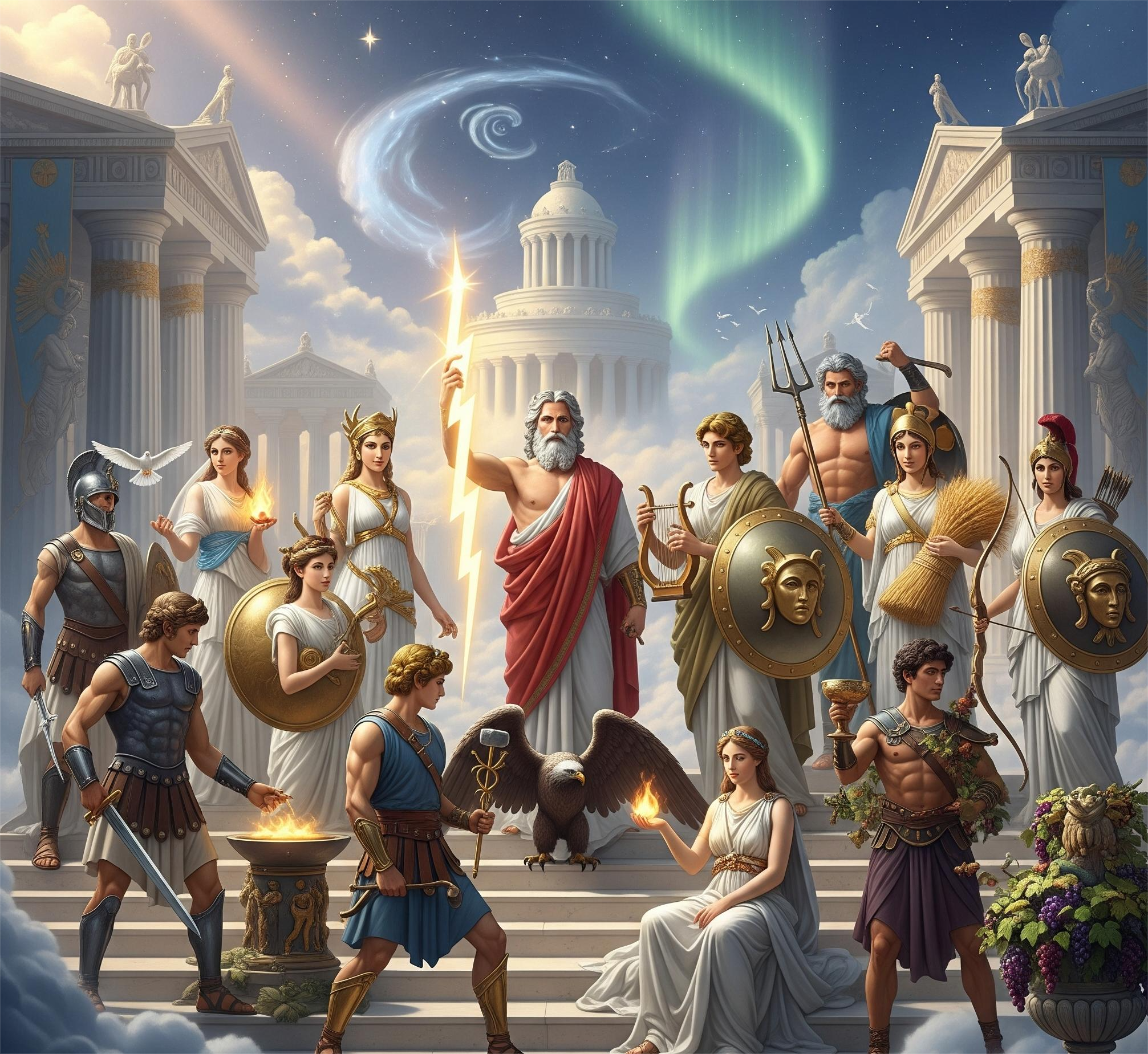 12 Gods Of Ancient Greece 12 Gods Of Ancient Greece