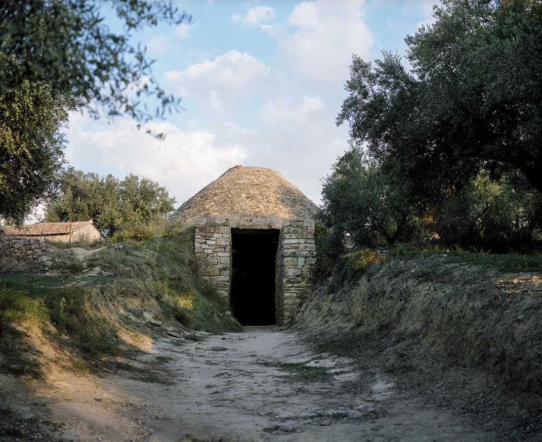 The tholos tomb at Pylos