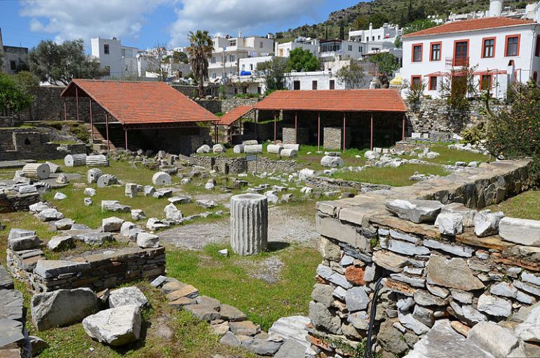 Present day ruins at the site. Credit: FollowingHadrian/Wikimedia Commons