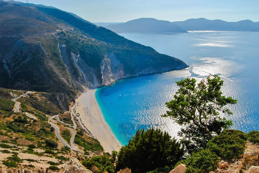 Myrtos Beach