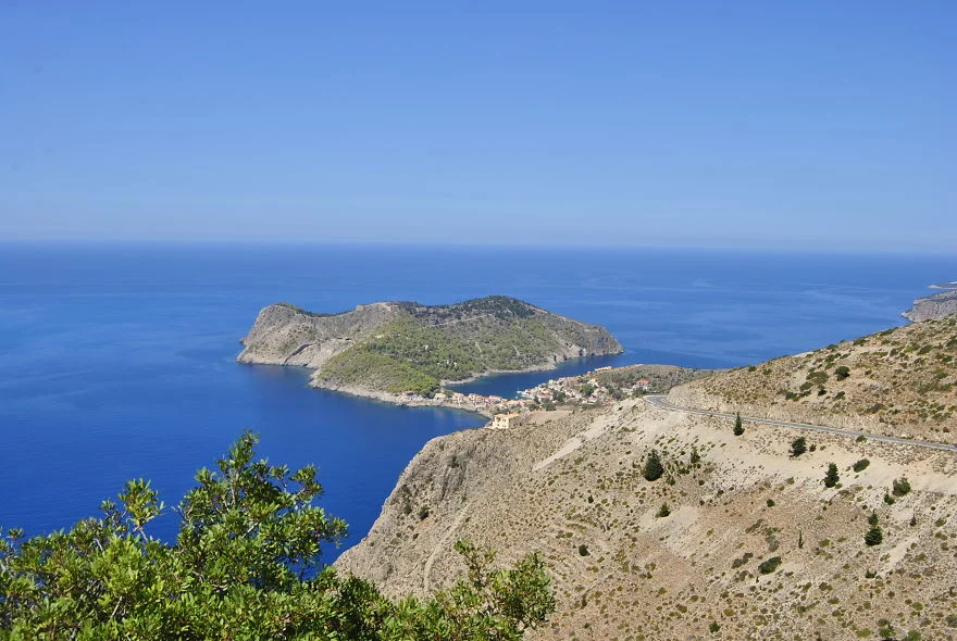 Panorama of Assos Village