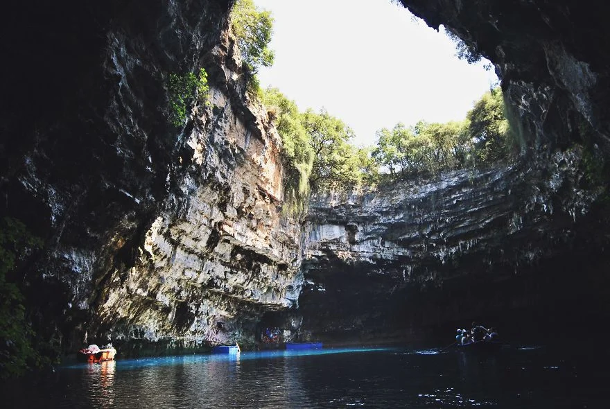Melissani Cave