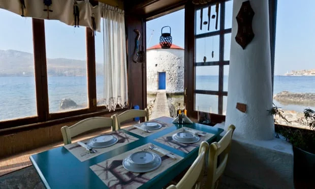 Mylos restaurant. Photograph: Spyros Kanatas